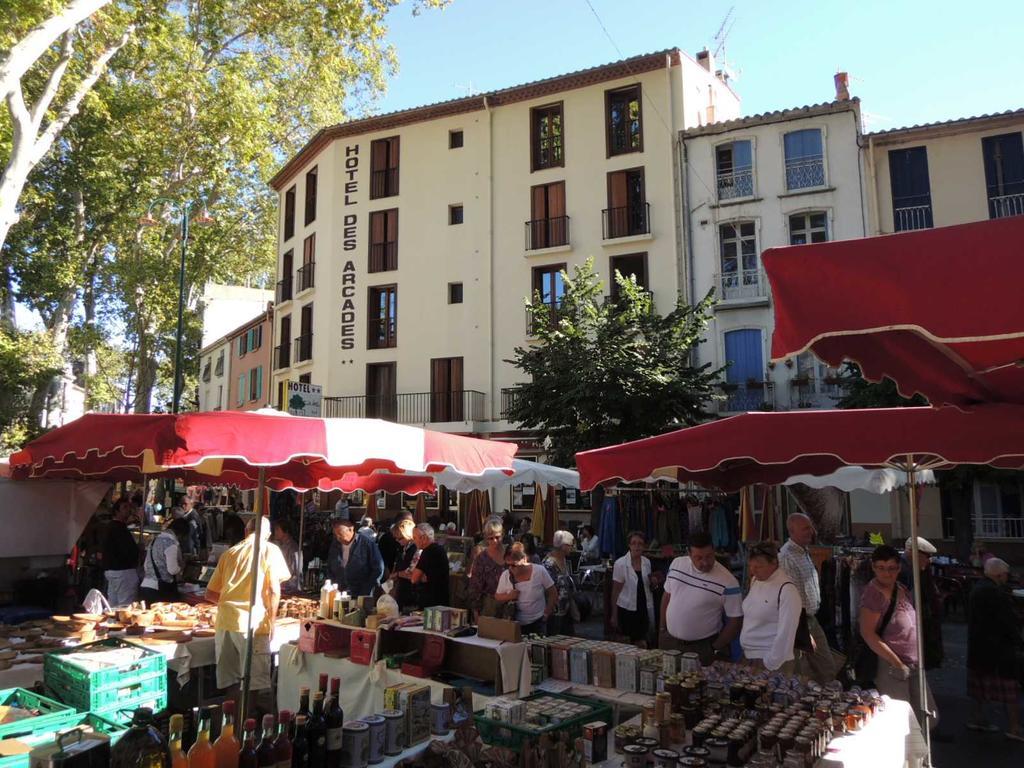 Hotel Des Arcades Céret Eksteriør bilde